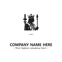King logo company design vector illustration