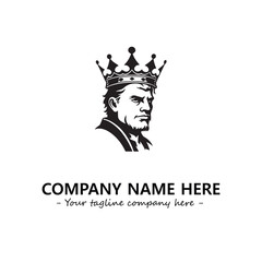 King logo company design vector illustration