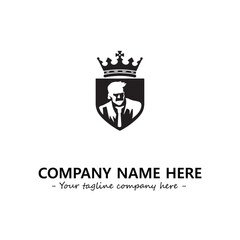 King logo company design vector illustration