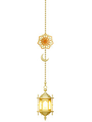 3D Islamic Lantern for Ramadan Decoration
