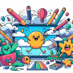school stationery set