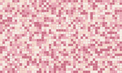 Abstract pink mosaic pattern.  Subtle color variations create a calming, textured effect, perfect for backgrounds, website design, or textile prints.  Evokes feelings of serenity and sophistication.