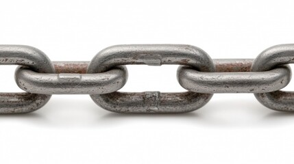 Obraz premium A chain with three links.