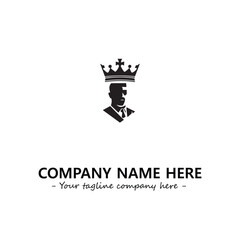 King logo company design vector illustration