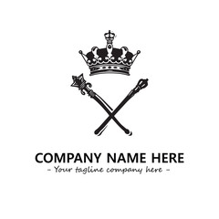 King logo company design vector illustration