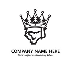 King logo company design vector illustration