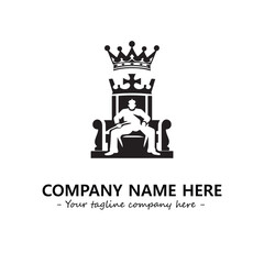King logo company design vector illustration