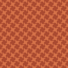 Abstract geometric pattern in warm terracotta tones.  Repeating design ideal for textile prints, website backgrounds, or packaging.