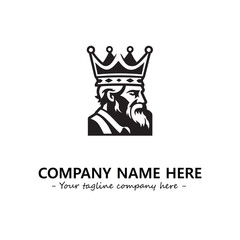 King logo company design vector illustration