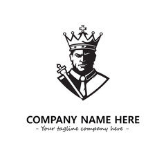 King logo company design vector illustration