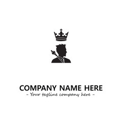 King logo company design vector illustration