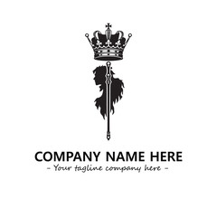 King logo company design vector illustration