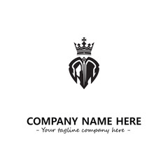 King logo company design vector illustration