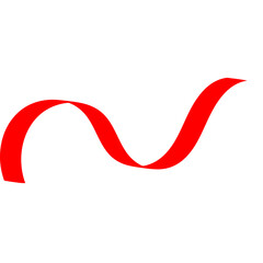 Indoesian Flag Ribbon