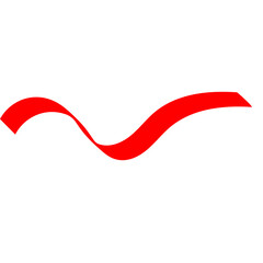 Indoesian Flag Ribbon