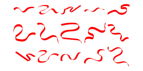 Indoesian Flag Ribbon