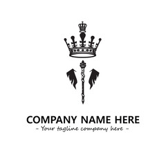 King logo company design vector illustration