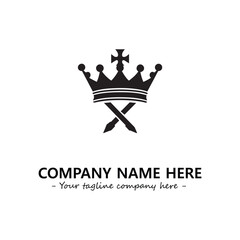 King logo company design vector illustration
