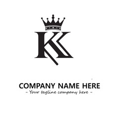 King logo company design vector illustration