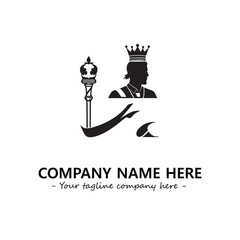King logo company design vector illustration