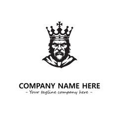 King logo company design vector illustration