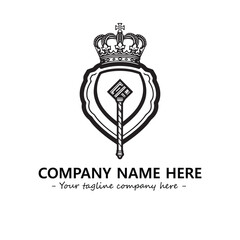 King logo company design vector illustration