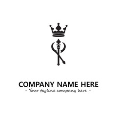 King logo company design vector illustration