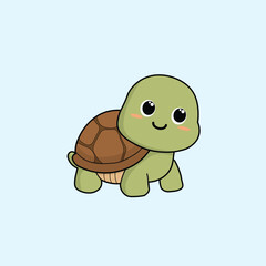Animal Cute Cartoon Turtle