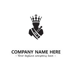 King logo company design vector illustration
