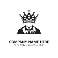 King logo company design vector illustration