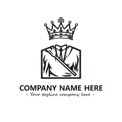 King logo company design vector illustration