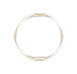  Golden Light Ring PNG – Sparkling Gold Circle Clipart with Dust, Transparent Glowing Halo Effect, Shiny Round Frame for Overlay, Design, Magic Light Circle PNG