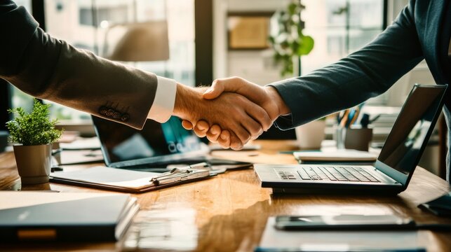 A company integrates services/products and technology into a unified approach. --ar 16:9 --v 6.1 Job ID: 4c257cbd-9083-402c-b8a7-2cf97e92b459