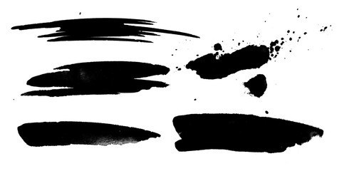 WATERCOLOR SPLASH IN BLACK 