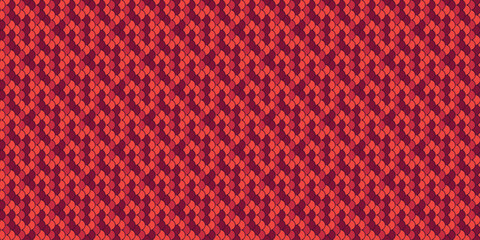Abstract geometric textile pattern in vibrant red and maroon hues.  Ideal for fashion, web design, or print projects.