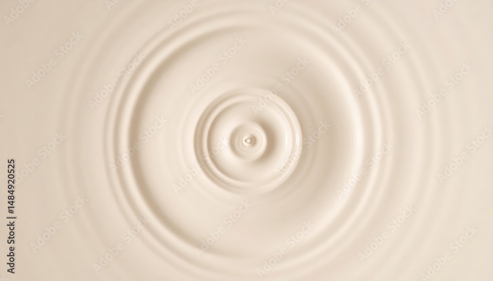 Poster rippling waves in liquid abstract art studio setting minimalist design close-up view flow dynamics
