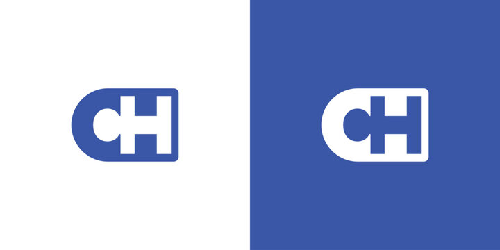 Letter CH Logo Design