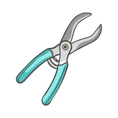 pruning shears icon, pruning shears vector illustration-simple illustration of pruning shears, perfect for pruning shears logos and icons