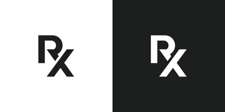 Letter RX Logo Design