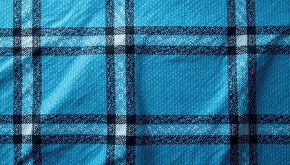 Subtle blue and grey plaid, finely woven seamless repeat, tartan, contemporary
