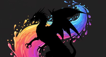 Chromatic Dragon's Shadow