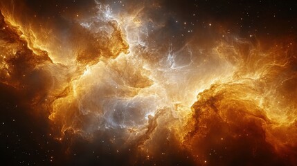 Cosmic Nebula Celestial Cloudscape, Space Exploration