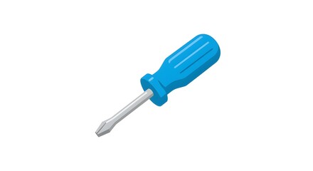 Fototapeta premium Phillips screwdriver flat illustration isolated