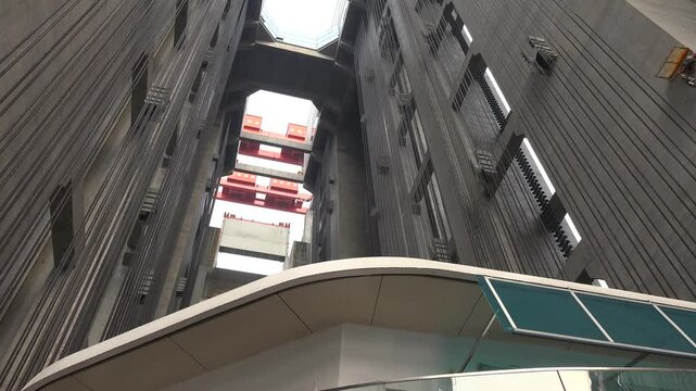 Inside the Vertical Ship Lock System