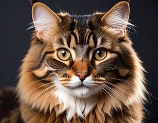 Ritratto di gatto in primo piano