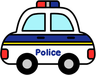 경찰차 © 경미 김