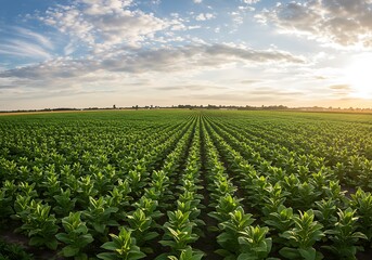 Tobacco Field View