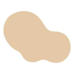 CUTE CREAM BLOP TEXT BOX