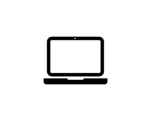 tablet pc isolated on white