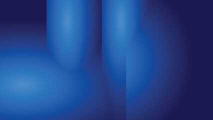 Abstract glow light and shade on gradient dark blue creative background. Vector illustration.